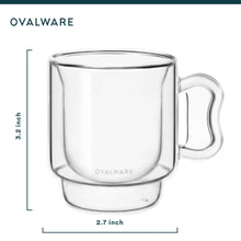 Load image into Gallery viewer, Double Wall Espresso Cups - 120ml/4oz