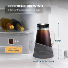 Load image into Gallery viewer, Cold Brew Maker 1.0L/34oz and 1.5L/51oz