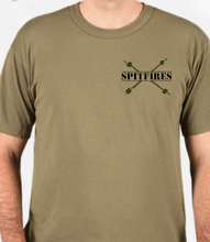 Load image into Gallery viewer, 2nd PLT “SPITFIRES” Tan T-SHIRT
