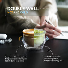 Load image into Gallery viewer, Latte Master Glass - 250ml/8.5oz (Set of 2)
