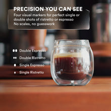 Load image into Gallery viewer, Double Wall Espresso Pouring Glass (Set of 2)
