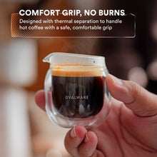 Load image into Gallery viewer, Double Wall Espresso Pouring Glass (Set of 2)
